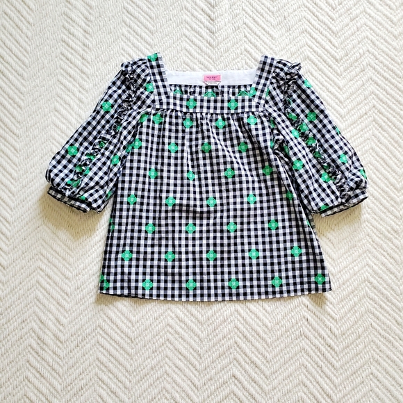 Kate Spade Gingham Blouse - Picture 2 of 3